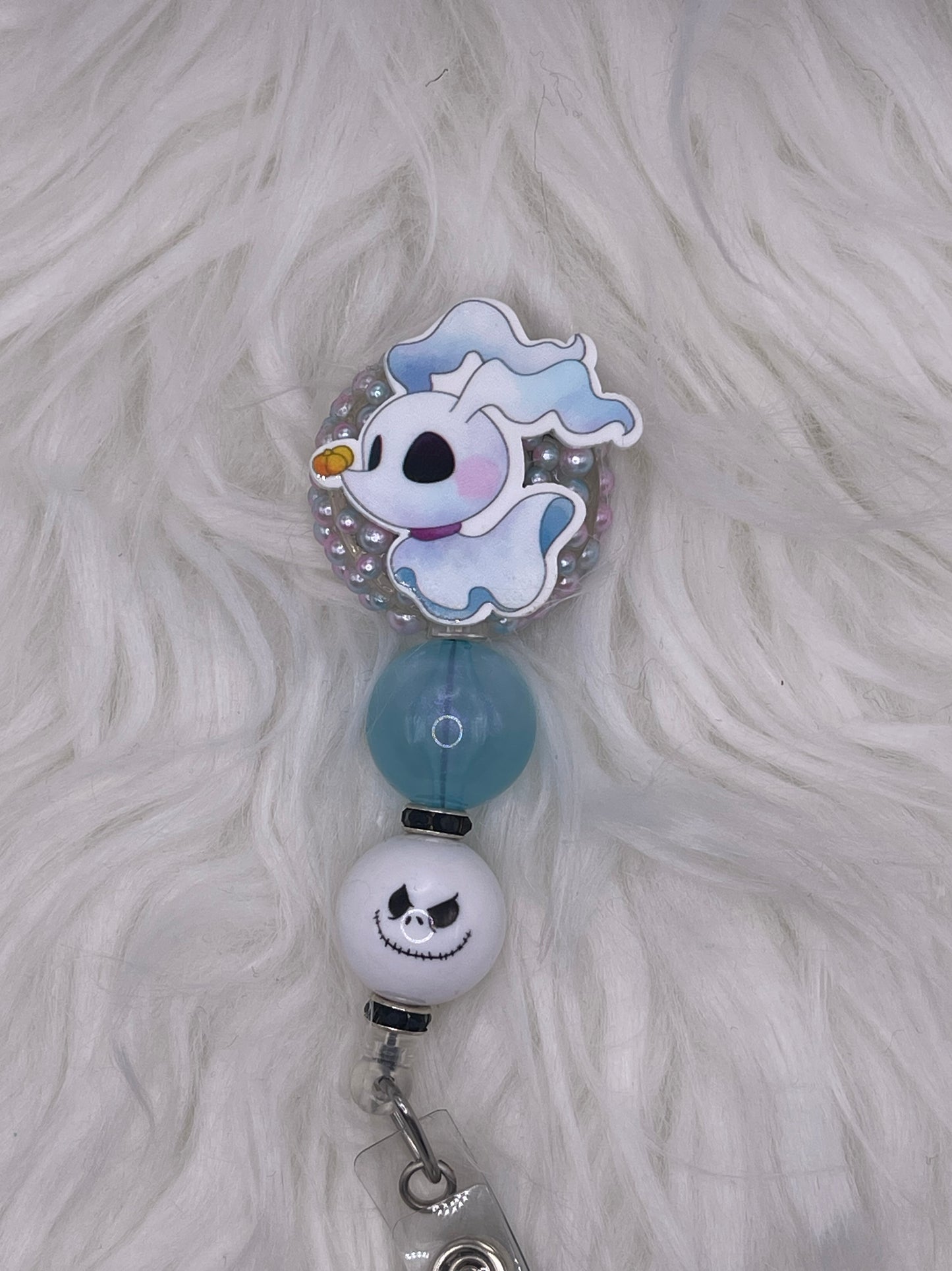 Zero Nightmare Before Christmas Badge Reel blue version