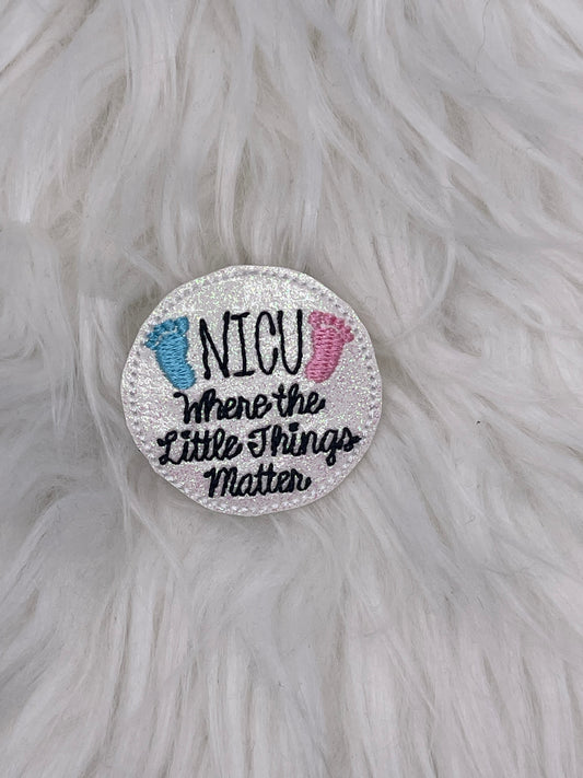 NICU Were the Little Things Matter