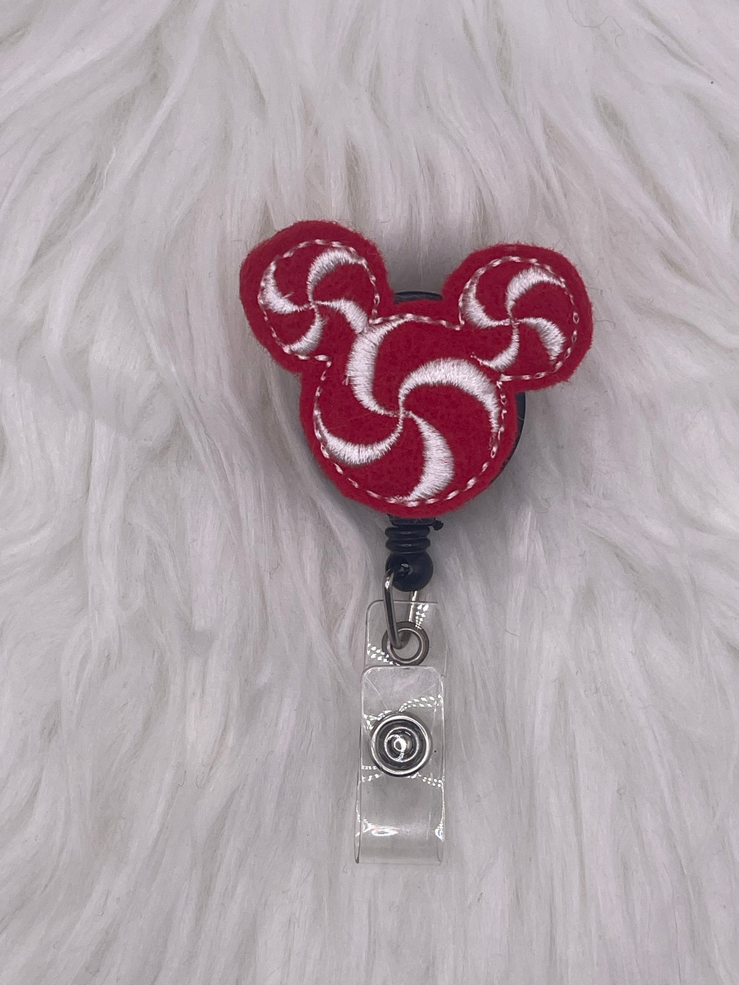 Mickey Peppermint Swirl Red