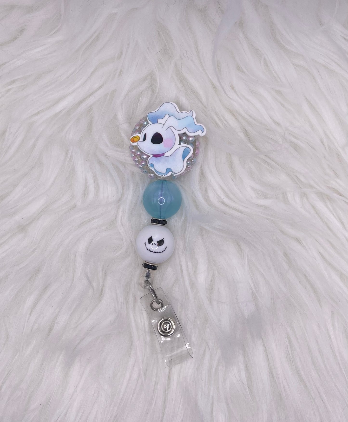 Zero Nightmare Before Christmas Badge Reel blue version